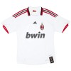 Camiseta de fútbol AC Milan 2009-10 Segunda Equipación Retro - Hombre